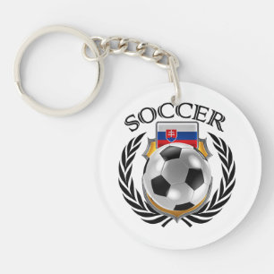 Slovakia Soccer 2016 Fan Gear Key Ring