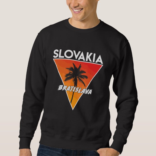 Slovakia With Sunny Colours Sweatshirt (Front)