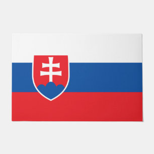 Slovakian Flag Doormat