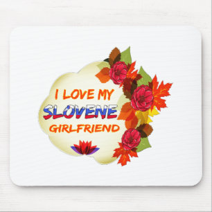Slovene Girlfriend designs Mouse Mat