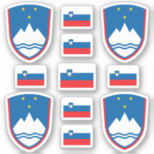 Slovene state symbols / coat of arms and flag
