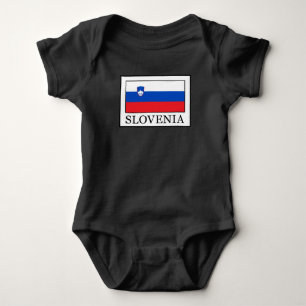 Slovenia Baby Bodysuit