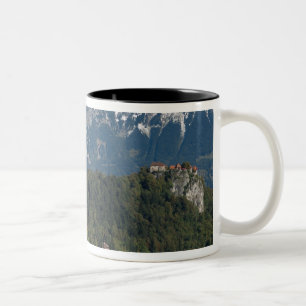Slovenia, Bled, Lake Bled, Bled Island, Bled 2 Two-Tone Coffee Mug