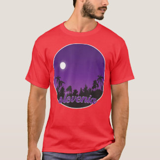 slovenia By night with Palms T-Shirt