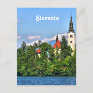 Slovenia Countryside Postcard