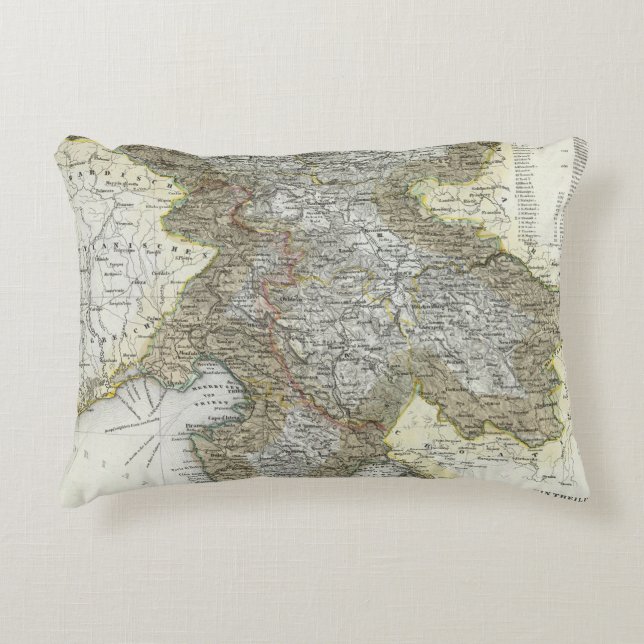 Slovenia, Croatia Decorative Cushion (Front)
