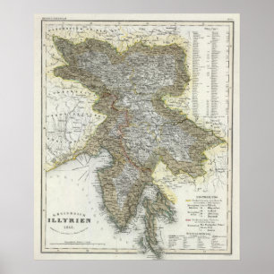 Slovenia, Croatia Poster