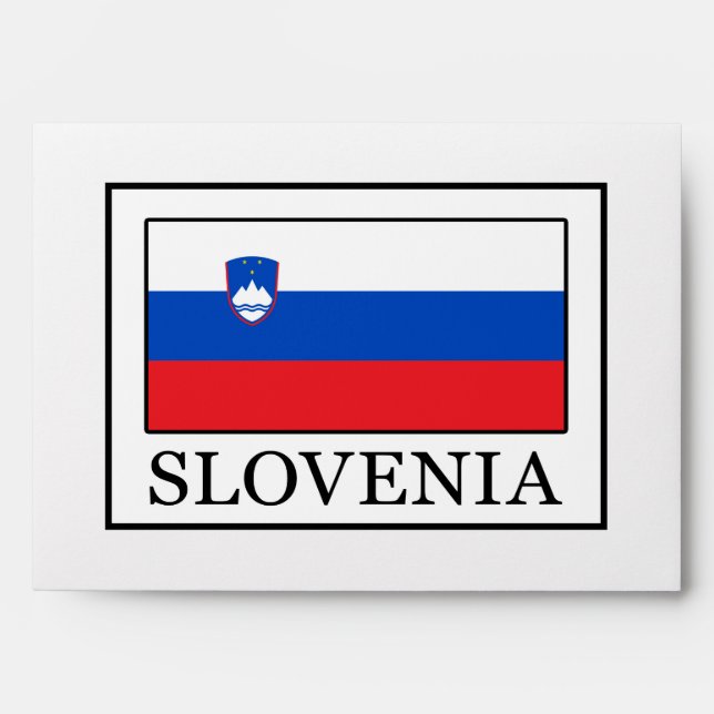 Slovenia Envelope (Front)