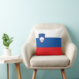Slovenia flag cushion