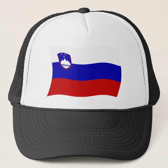 Slovenia Flag Hat (Front)