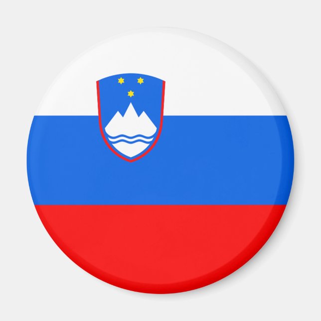 Slovenia Flag Magnet (Front)