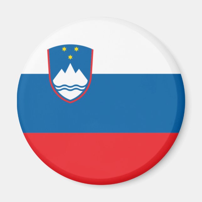 Slovenia Flag Magnet (Front)