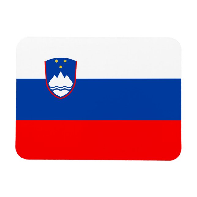Slovenia Flag Magnet (Horizontal)