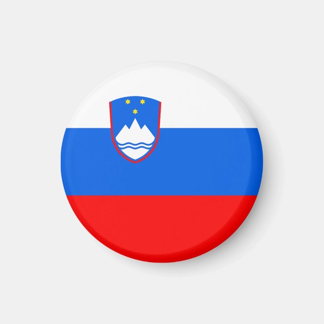 Slovenia Flag Magnet (Front)
