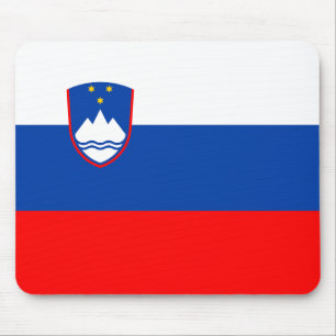 Slovenia Flag Mouse Mat