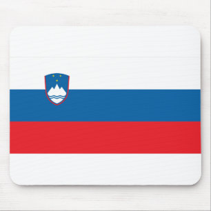 Slovenia Flag Mouse Mat