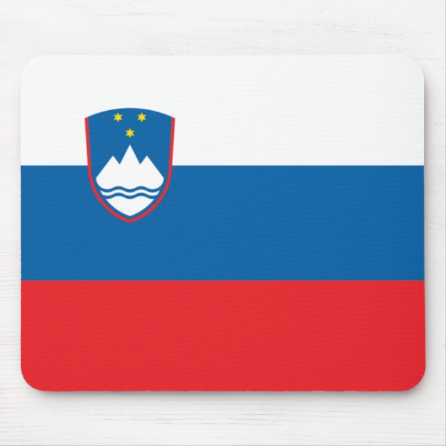 slovenia flag mouse mat (Front)