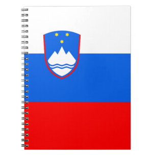 Slovenia Flag Notebook