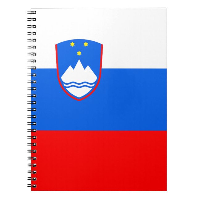 Slovenia Flag Notebook (Front)