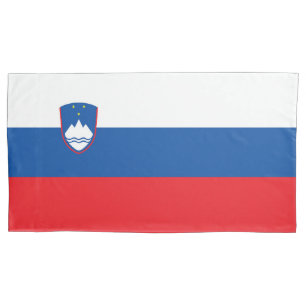 Slovenia flag pillowcase