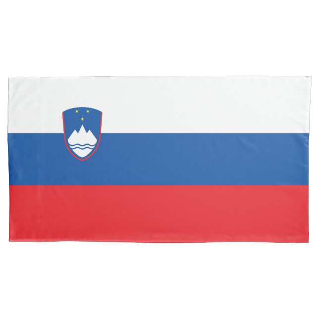 Slovenia flag pillowcase (Front)