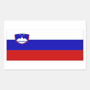 Slovenia Flag Rectangular Sticker