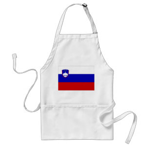 Slovenia Flag Standard Apron