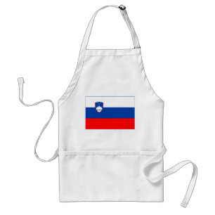 Slovenia Flag Standard Apron