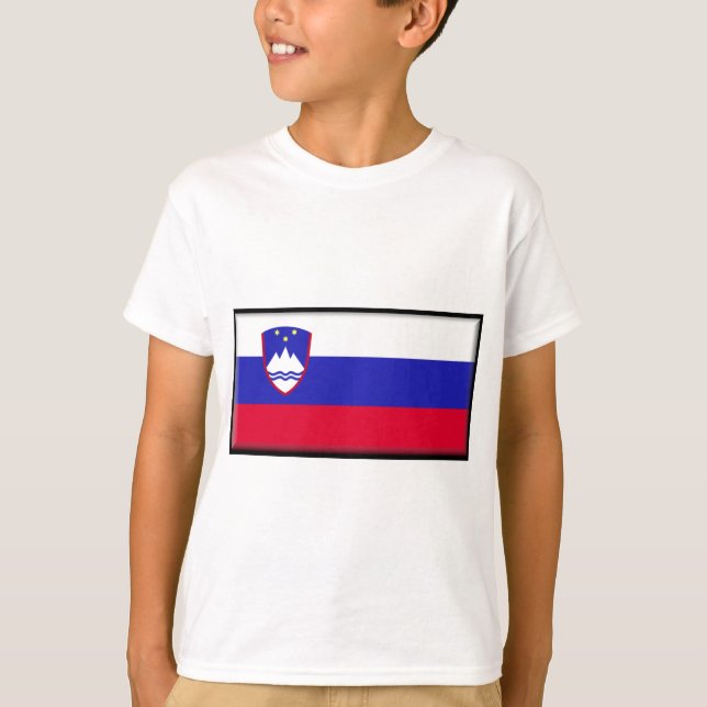 Slovenia Flag T-Shirt (Front)