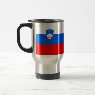 Slovenia Flag Travel Mug
