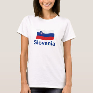 Slovenia Flag - w/inscription T-Shirt