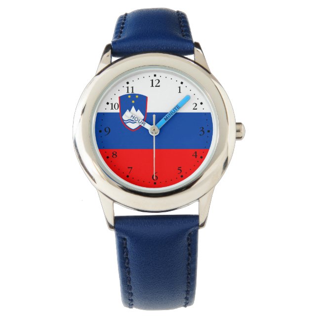 Slovenia Flag Watch (Front)