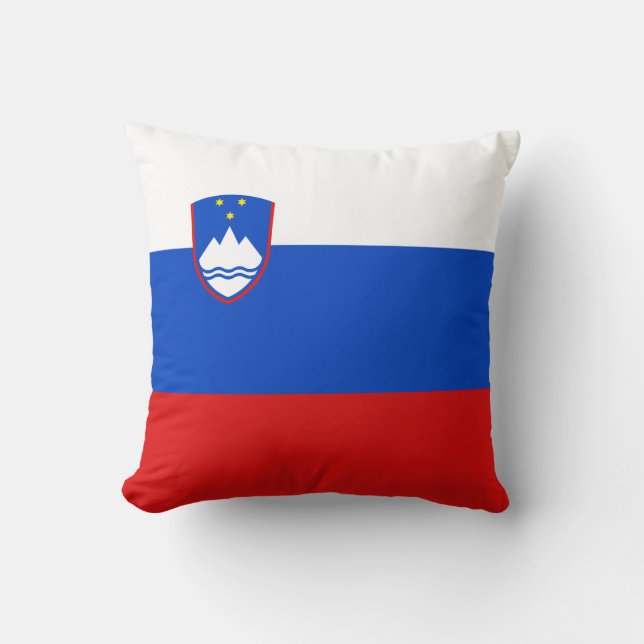 Slovenia Flag x Flag Pillow (Front)