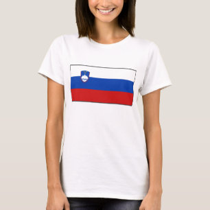 Slovenia Flag x Map T-Shirt