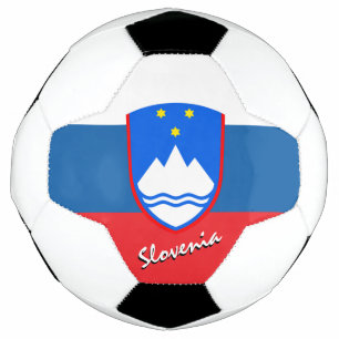 Slovenia Football & Slovenian Flag / Sports