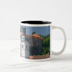 SLOVENIA, GORENJSKA, Skofja Loka: Church of St. Two-Tone Coffee Mug