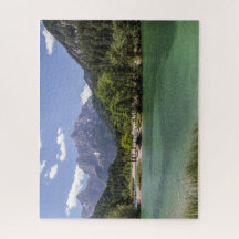Slovenia Jigsaw Puzzle - Lake Jasna