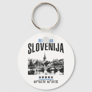 Slovenia Key Ring