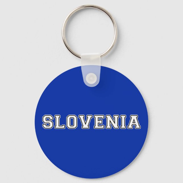Slovenia Key Ring (Front)
