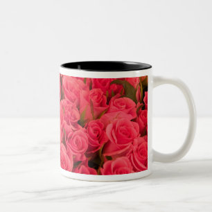 SLOVENIA, Ljubljana: Ljubljana Public Market / Two-Tone Coffee Mug