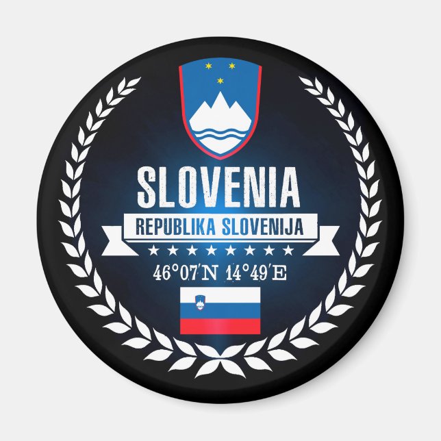 Slovenia Magnet (Front)