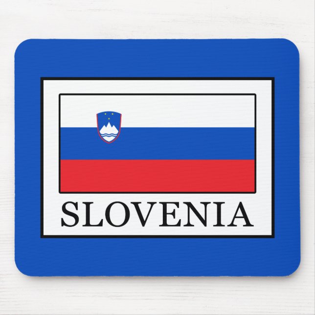 Slovenia Mouse Mat (Front)
