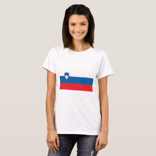 Slovenia National World Flag T-Shirt