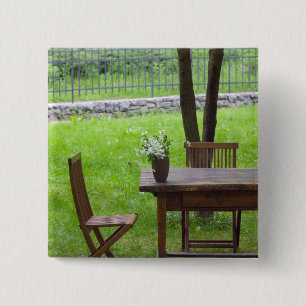 SLOVENIA, PRIMORSKA, Spodnja Idrija: Table on 15 Cm Square Badge