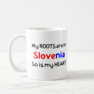 slovenia roots coffee mug