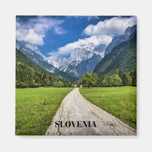 Slovenia, scenic photograph with Alps Magnet