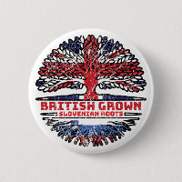Slovenia Slovenian British UK Tree Roots Flag