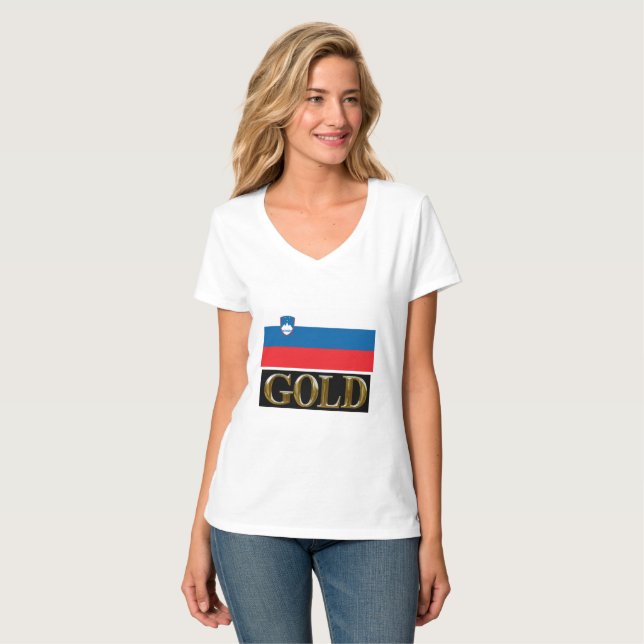 SLOVENIA    T-Shirt (Front Full)