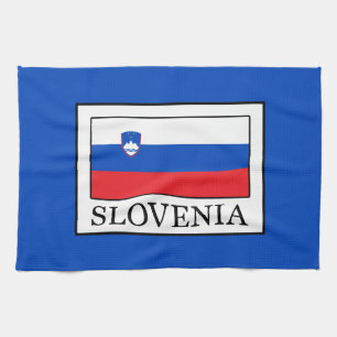 Slovenia Tea Towel
