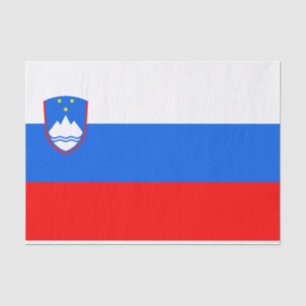 Slovenian Flag Tissue Paper